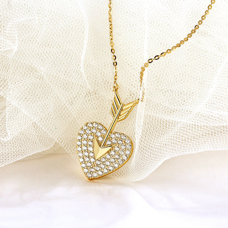 Sterling Silver Diamond Necklace