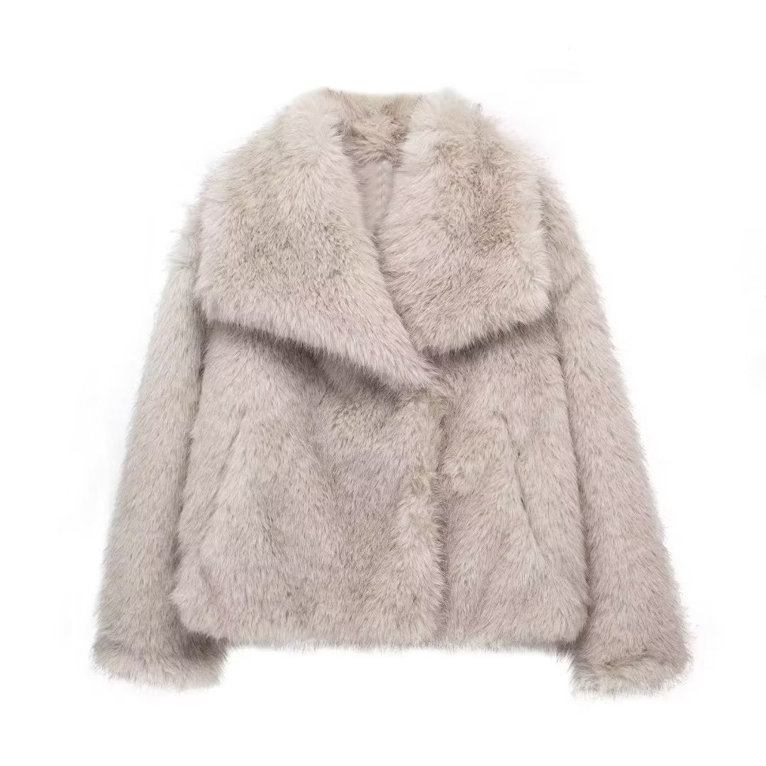 Winter Plush Coat Fashion