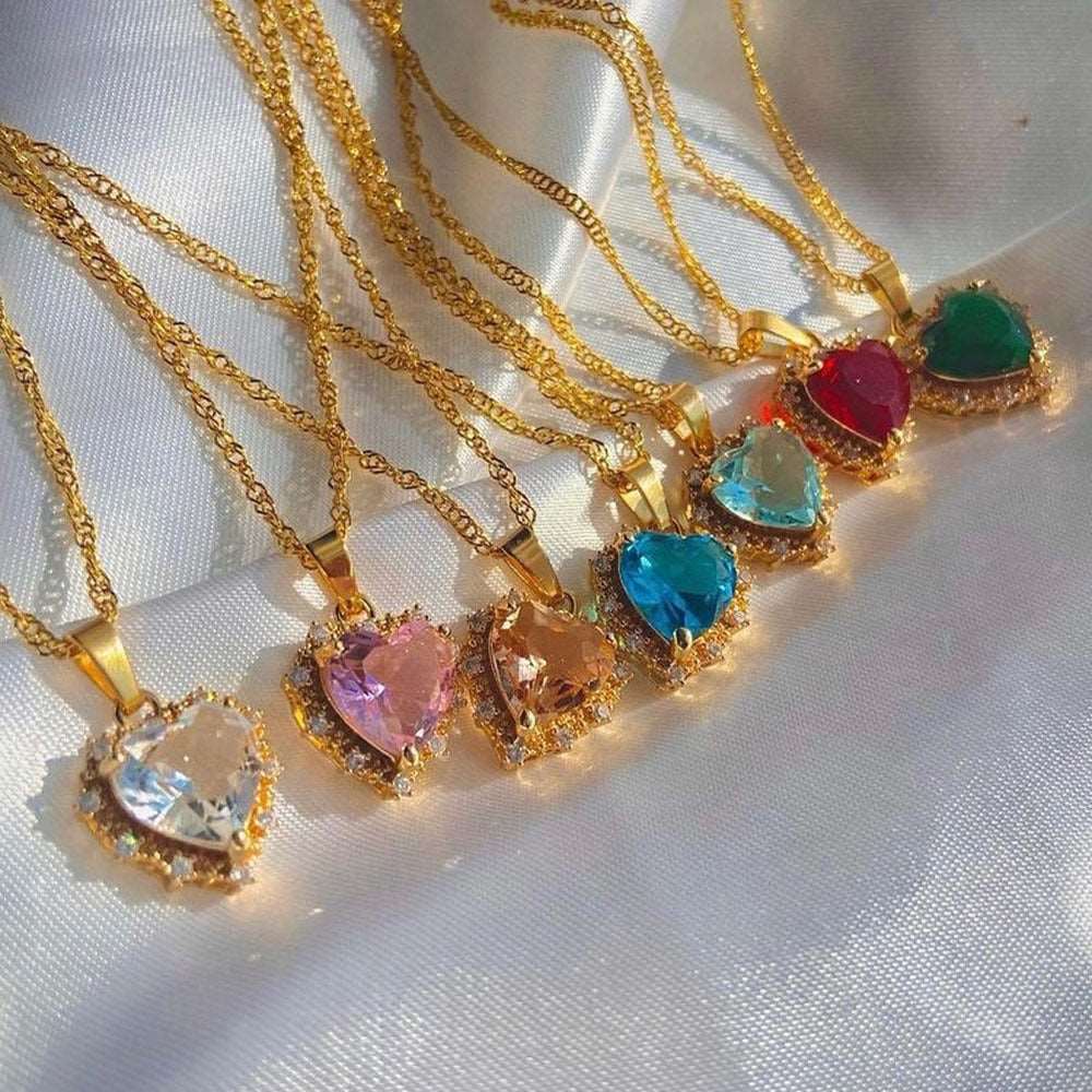 Colorful Rhinestones Necklace